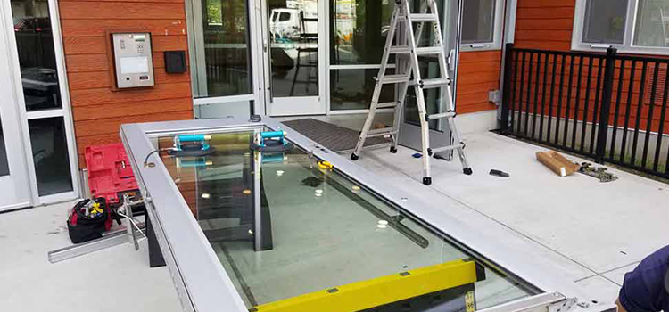 storefront door glass replacement La Ca