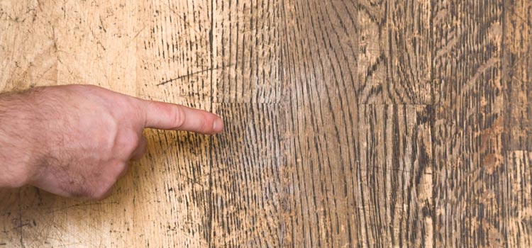 Wood Door Scratch Repair in La Ca